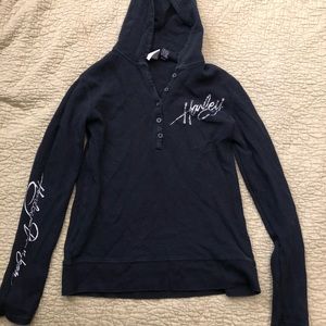 Harley Davidson hooded sweater.